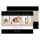 Black Blissful Love Photo Save the Date Cards Image 5 of 5